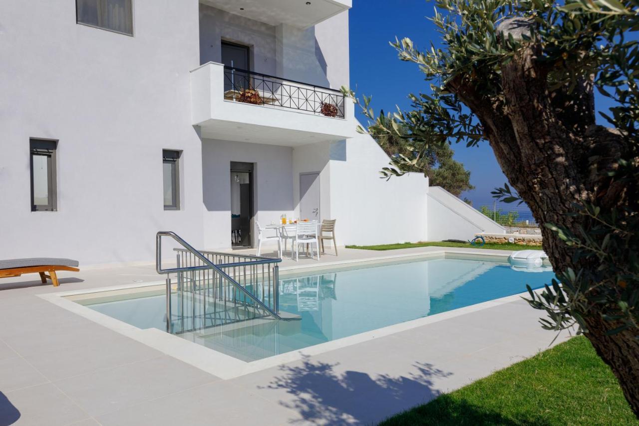 Apartment Tilio - New Apartment With Private Pool 1400M From The Beach Rétino Exterior foto